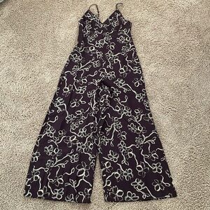Madewell Floral Jumpsuit
